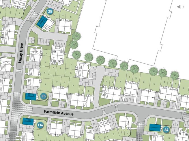 Site plan - artist's impression subject to change